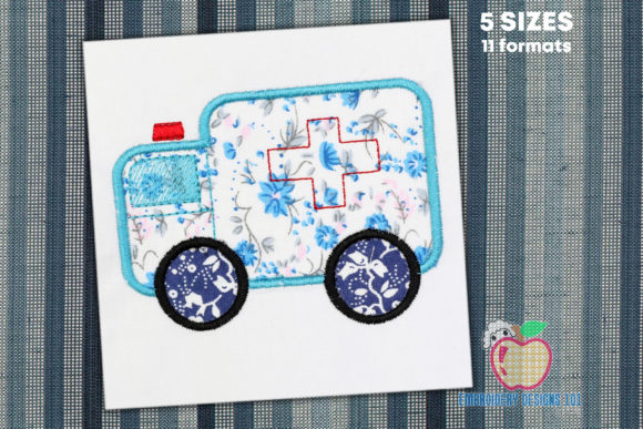 Ambulance Applique Review: A Cute and Functional Embroidery Design