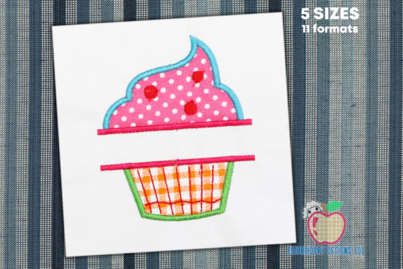 Cupcake with a Name Space Applique Review for Personalized Gift Products