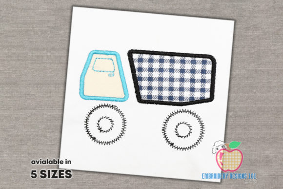 Dump Truck Applique Embroidery Design Review