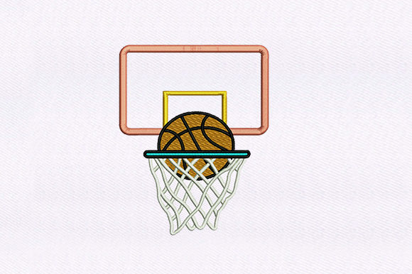 Dunking Basketball Embroidery Design Review