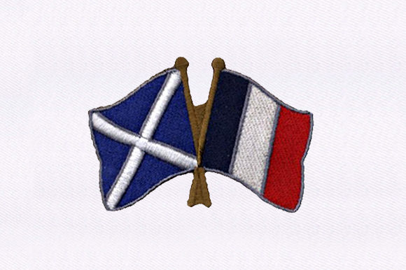 France Scotland Flag Embroidery Review