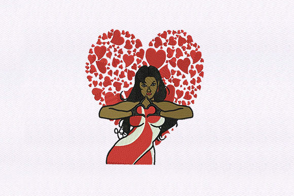 Heart Warming Woman Embroidery Design Review