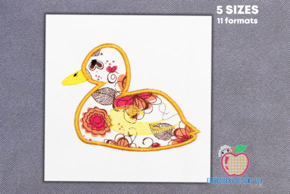 Resting Duckling Applique Review for Apparel Projects