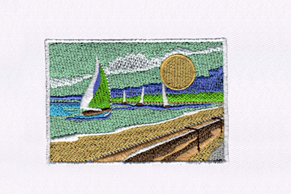 Review: Picturesque Ships Embroidery Design