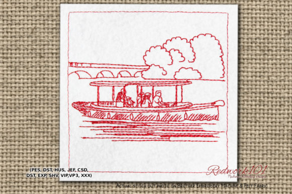 Tourist Boating Redwork Review